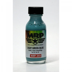 MR. Paint MRP-203 LIGHT GREEN - BLUE SU-34 30ml – zdjęcie 2