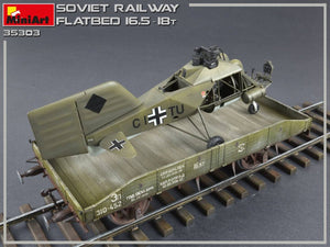 MiniArt 35303 Soviet Railway Flatbed 16,5-18t 1/35 – zdjęcie 13