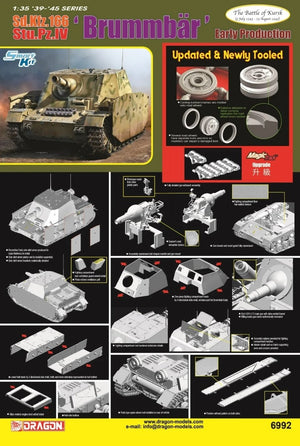 Dragon 6992 Sd.Kfz.166 Stu.Pz.IV &amp;#39;Brummbär&amp;#39; Early Production 1/35 – image 2