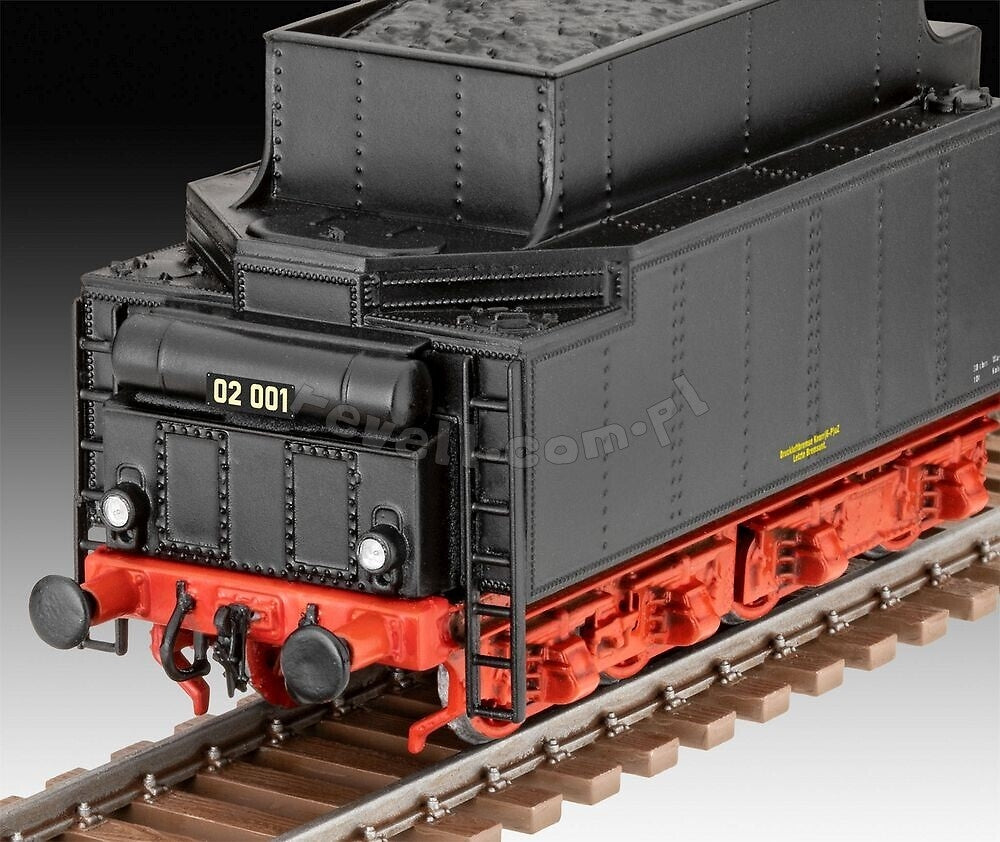 Revell 62171 Express locomotive BR 02 - Tender 2&amp;#39;2&amp;#39;T30 Model Set ( H0 ) 1/87 – zdjęcie 4