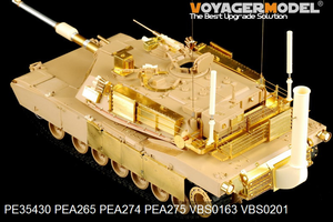 Voyager Model PEA275 Modren US Army M1A1&amp;amp;M1A2 side skirts (For TAMIYA 35269) 1/35 – image 2
