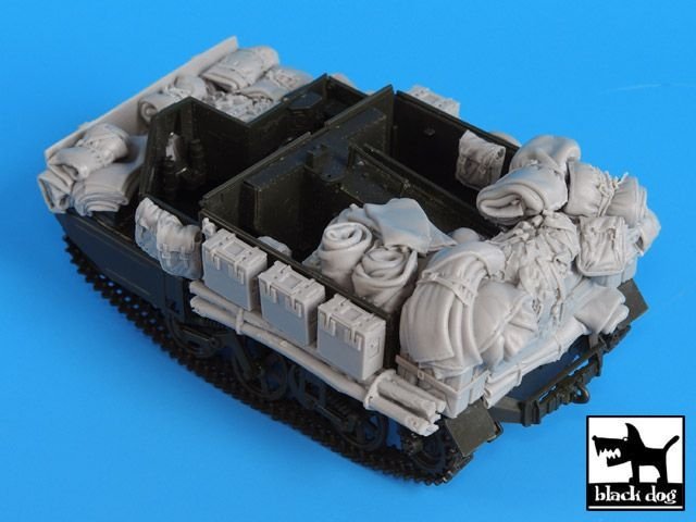 Black Dog T35019 Bren carrier accessories set for Tamiya 1/35