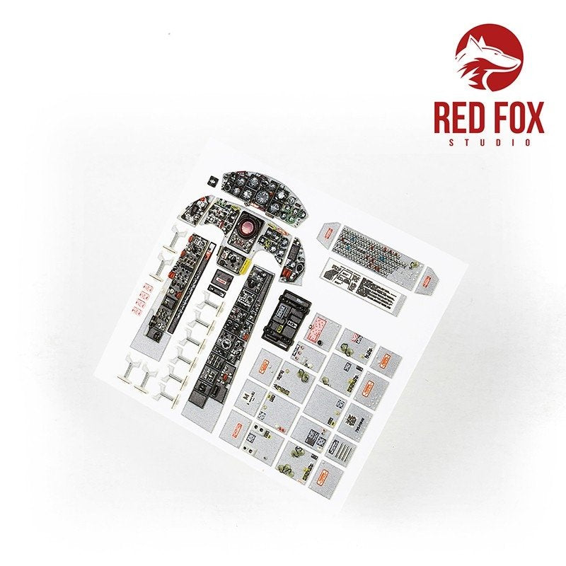 Red Fox Studio QS-32118 F-104G Starfighter (for Italeri kit) 1/32 – zdjęcie 5