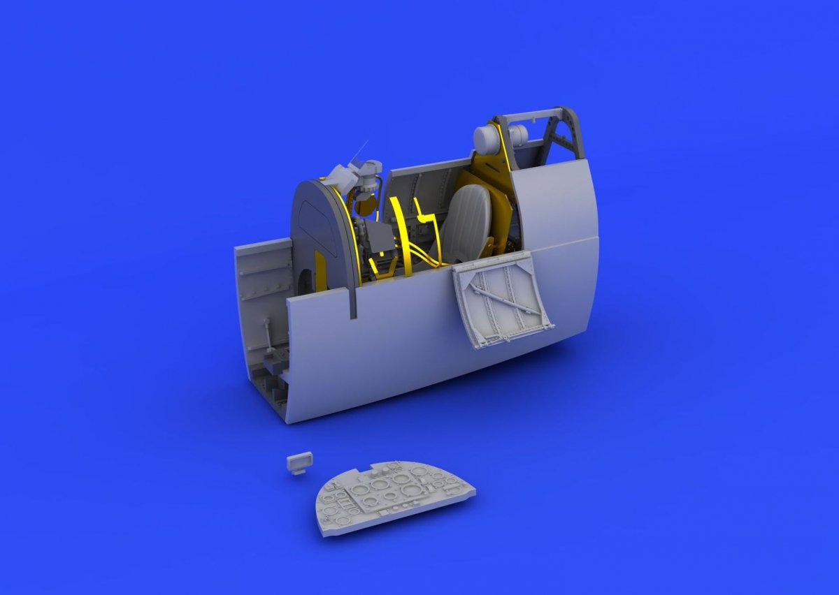 Eduard 648219 Spitfire Mk. I cockpit 1/48 (AIRFIX) – image 4