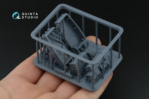 Quinta Studio QD+35144 AH-64A forward avionics bays 3D-Printed &amp;amp; coloured Interior on decal paper (Trumpeter) (with 3D-printed resin parts) 1/35 – zdjęcie 6