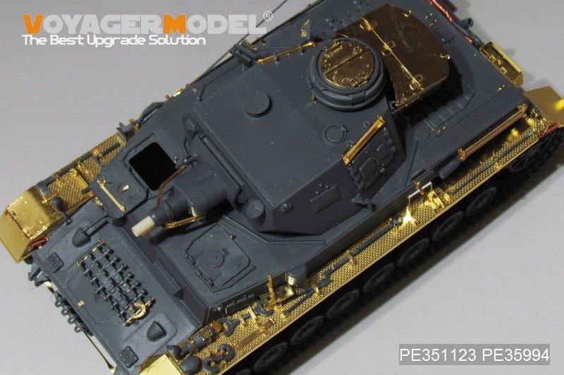 Voyager Model PE351123B WWII German Pz.Kpfw.IV Ausf.F1 Basic（B ver included Ammo）（For TAMIYA 35374） 1/35 – zdjęcie 2