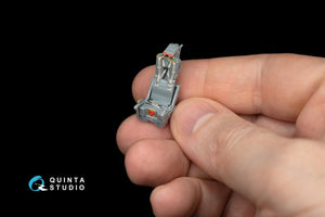 Quinta Studio QD48130 F-4D early 3D-Printed &amp;amp; coloured Interior on decal paper (for ZM SWS kit) 1/48 – zdjęcie 3