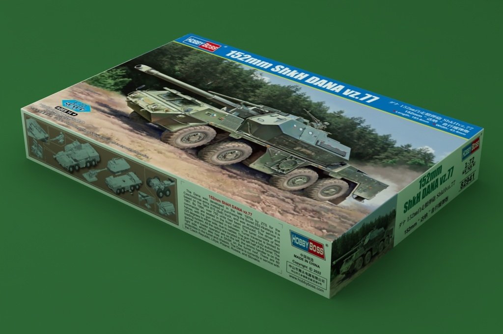 Hobby Boss 82941 152mm Dana self-propelled howitzer 1/72 – zdjęcie 2
