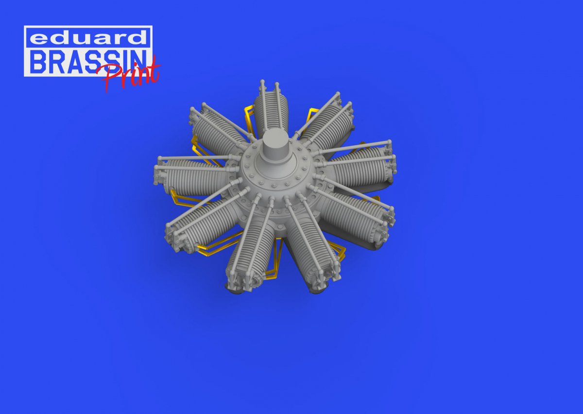 Eduard SIN64889 Sopwith Camel Clerget engine EDUARD 1/48 – image 17