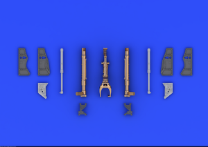 Eduard 648080 MiG-21 undercarriage legs BRONZE 1/48 (Eduard) – zdjęcie 2