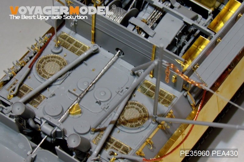 Voyager Model PE35960 WWII German Bergepanther Ausf.G Basic For TAKOM 2107 1/35 – zdjęcie 14