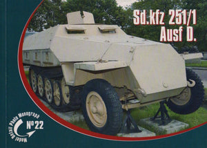 Monographie photo détaillée du modèle Rossagraph n° 22 - Sd.kfz. 251/1 Ausf. D PL/EN