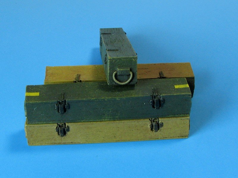 Eureka XXL E-006 Zestaw 5-ciu skrzynek amunicyjnych 1/35