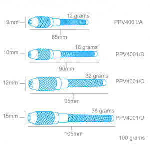 Modelcraft PPV4001-C English Pattern Pin Vice (1.3 - 3.1mm) – image 2