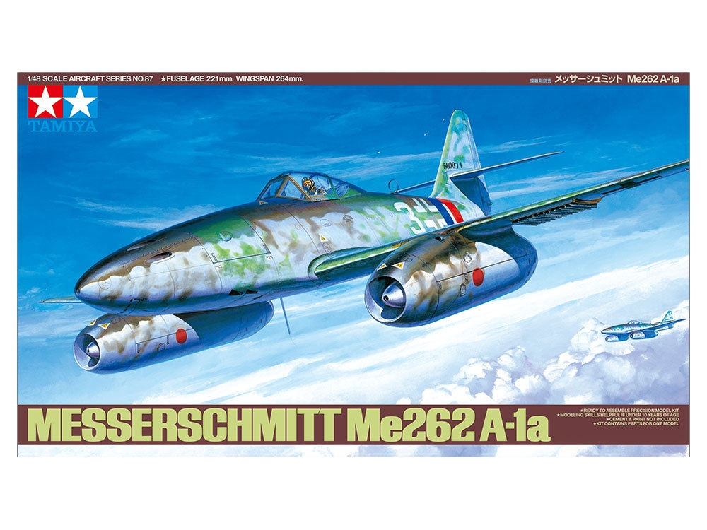 Tamiya 61087 Messerschmitt Me262 A-1a 1/48 – zdjęcie 2