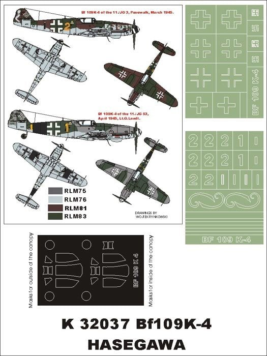 Montex K32037 Me-109 K-4 1/32
