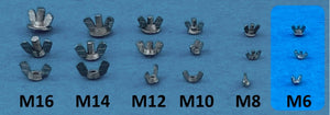 Point of no Return 1623001 Nakrętki motylkowe M6 / M6 wing nuts 1/16 – zdjęcie 2