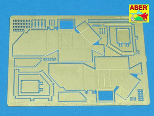 Aber 35A117 Rear boxes for Panther G &amp;amp;Jagdpanter produced from April 1944 in MNH (1/35)