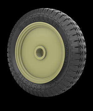 Panzer Art RE35-735 Fiat 508 Road wheels (Crosscountry) 1/35 – zdjęcie 2