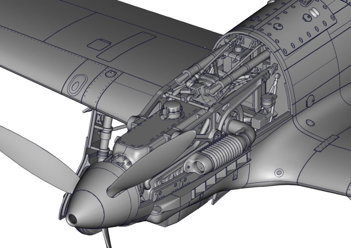 Italeri 2518 Macchi MC 202 Folgore 1/32 – image 5