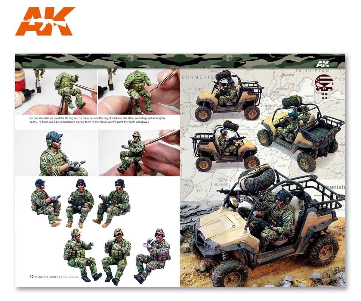 AK Interactive AK247 AK LEARNING 08: MODERN FIGURES CAMOUFLAGES (English) – image 6