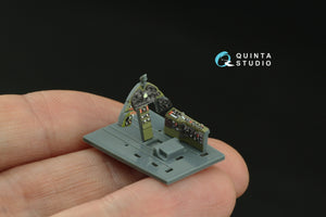 Quinta Studio QD72148 F6F-5 Hellcat 3D-Printed coloured Interior on decal paper (Eduard) 1/72 – zdjęcie 10