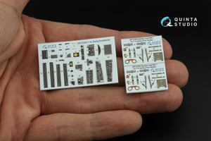 Quinta Studio QD72082 F-4J Early 3D-Printed &amp;amp; coloured Interior on decal paper (Fine Molds) 1/72 – zdjęcie 4