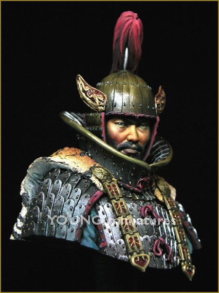 Young Miniatures YH1825 GoguryeoHeavy Cavalry Officer 5th Century AD 1/10 – zdjęcie 6