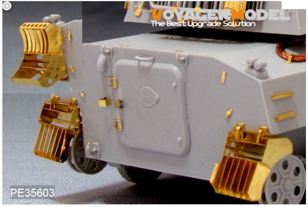 Voyager Model PE35603 Modern Russian 2S1 122mm Self-Propeller Howitzer For TRUMPETER 05571 1/35 – zdjęcie 4