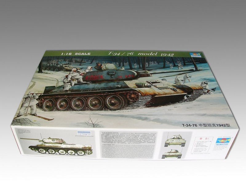Trumpeter 00905 T-34/76 Model 1942 1/16 – zdjęcie 10