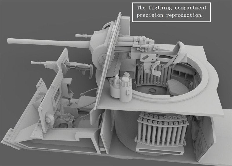 Gecko Models 35GM0002 CRUISER TANK MK.II A,A10 MK.IA WITH INTERIOR 1/35 – immagine 7