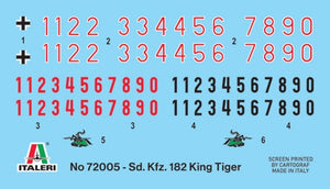 Italeri 72005 Sd. Kfz. 182 King Tiger - Complete Set For Modeling - Starter kit 1/72 – image 7