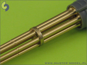 Master AM-32-029 M61 A1 Vulcan - Six-barrelled rotary 20mm cannon - turned barrels with etched barrel clamps 1/32 – immagine 6
