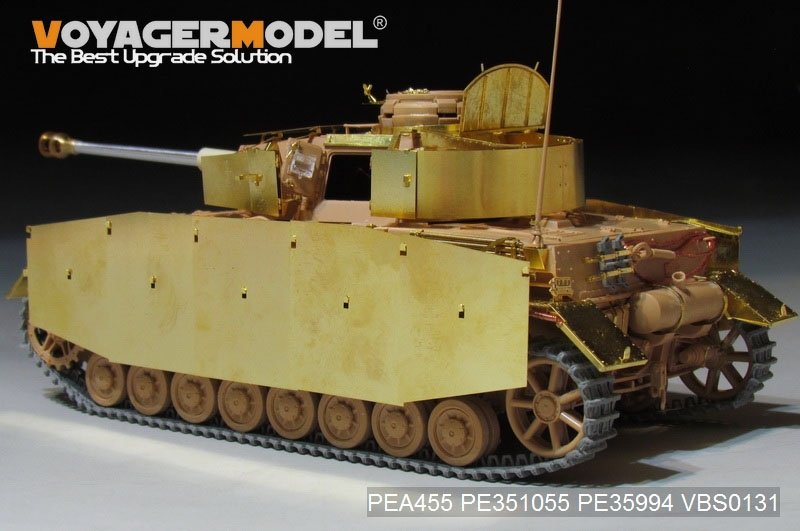 Voyager Model PEA455 WWII German Panzer.IV Ausf.H Early Version Schurzen (GP) 1/35 – zdjęcie 3