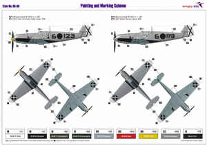 Wingsy Kits D5-09 MESSERSCHMITT Bf 109 E-1 and E-3 Legion Condor 1/48 – zdjęcie 17