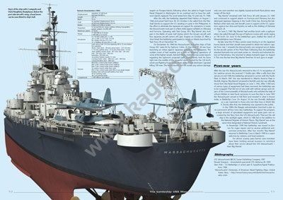 Kagero 16027 The Battleship USS Massachusetts EN – Bild 2