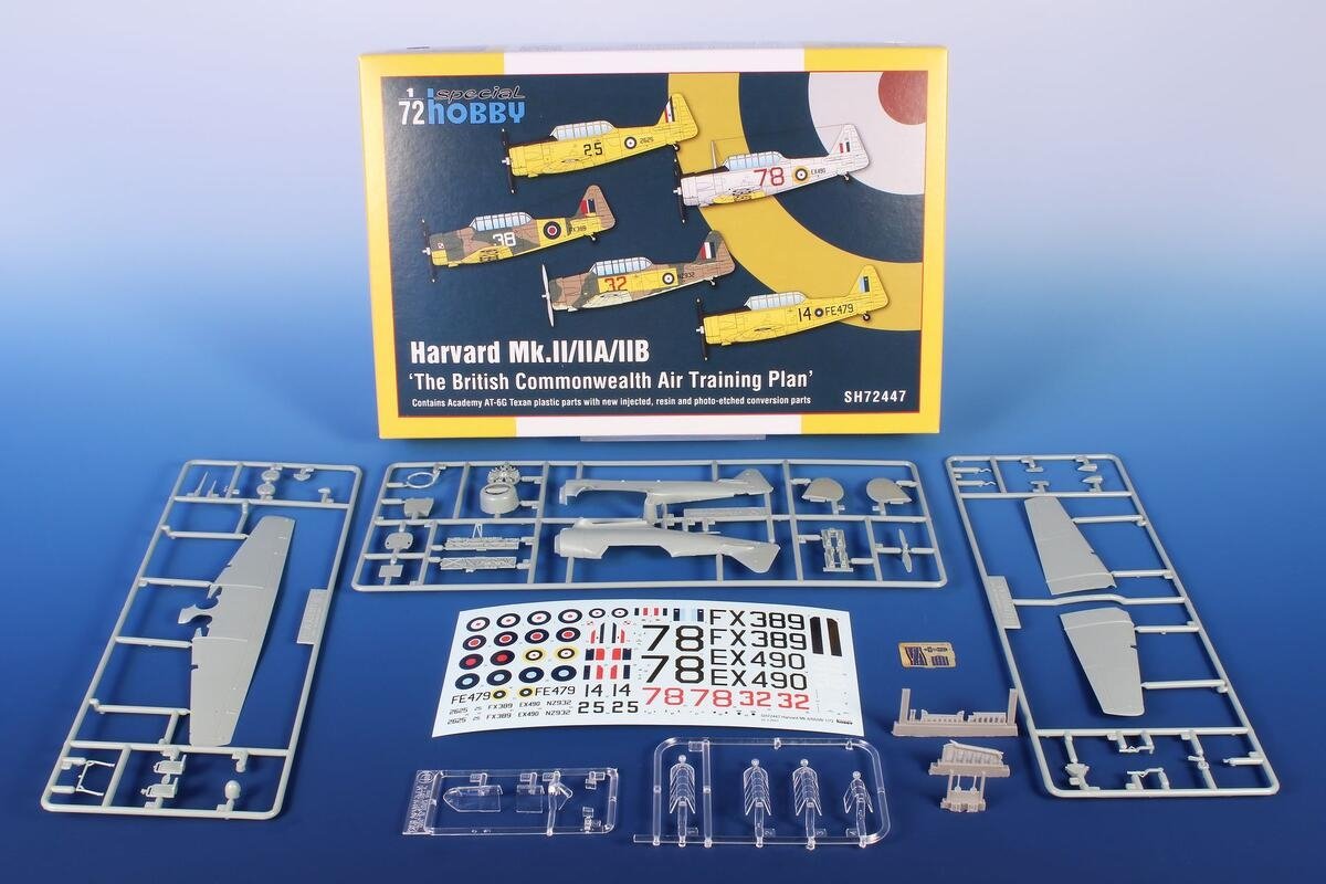 Special Hobby 72447 Harvard Mk.II/ IIA/ IIB &amp;#39;The British Commonwealth Air Training Plan&amp;#39; 1/72 – image 2