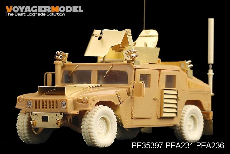 Voyager Model PE35397 Modern USMC HUMVEE M1114 w/CIP/smoke discharge for Bronco 35080 1/35 – image 10
