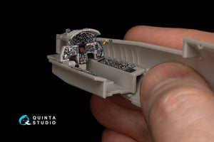 Quinta Studio QD48150 F-104S 3D-Printed &amp;amp; colored Interior on decal paper (Hasegawa) 1/48 – image 4