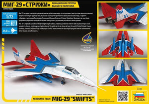 Zvezda 7310 MiG-29 &amp;quot;Swifts&amp;quot; Aerobatic Team 1/72 – zdjęcie 2