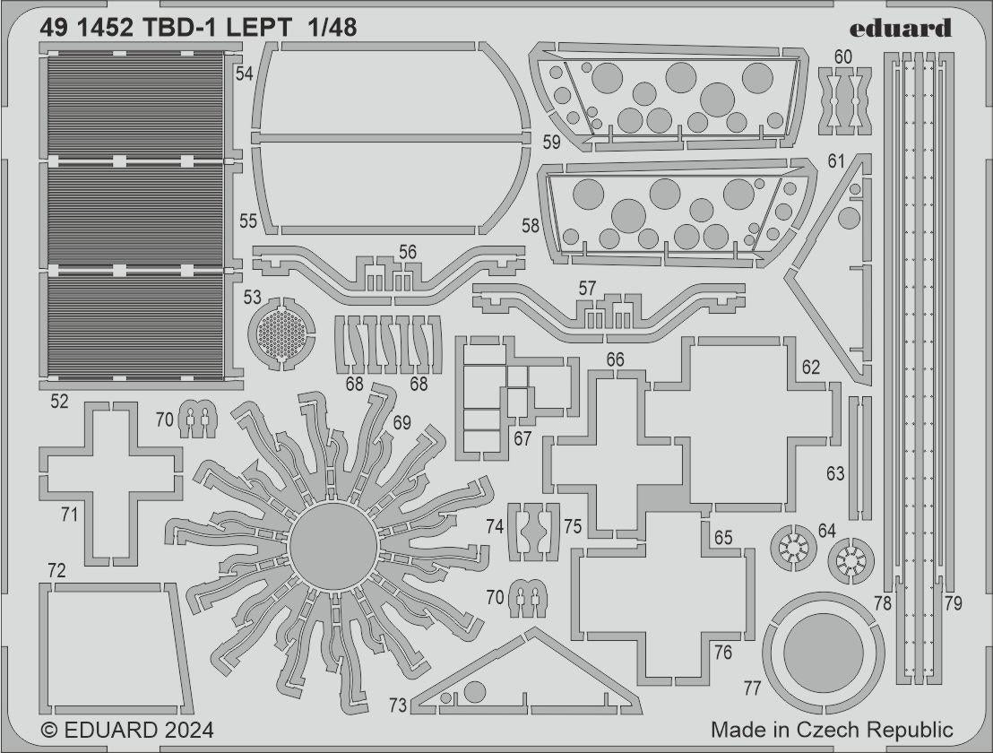 Eduard BIG49419 TBD-1 HOBBY BOSS 1/48 – zdjęcie 2
