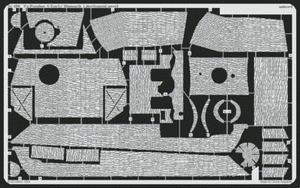 Eduard 35393 Panther Ausf. G early Zimmerit Horizontal 1/35 Tamiya – Bild 2