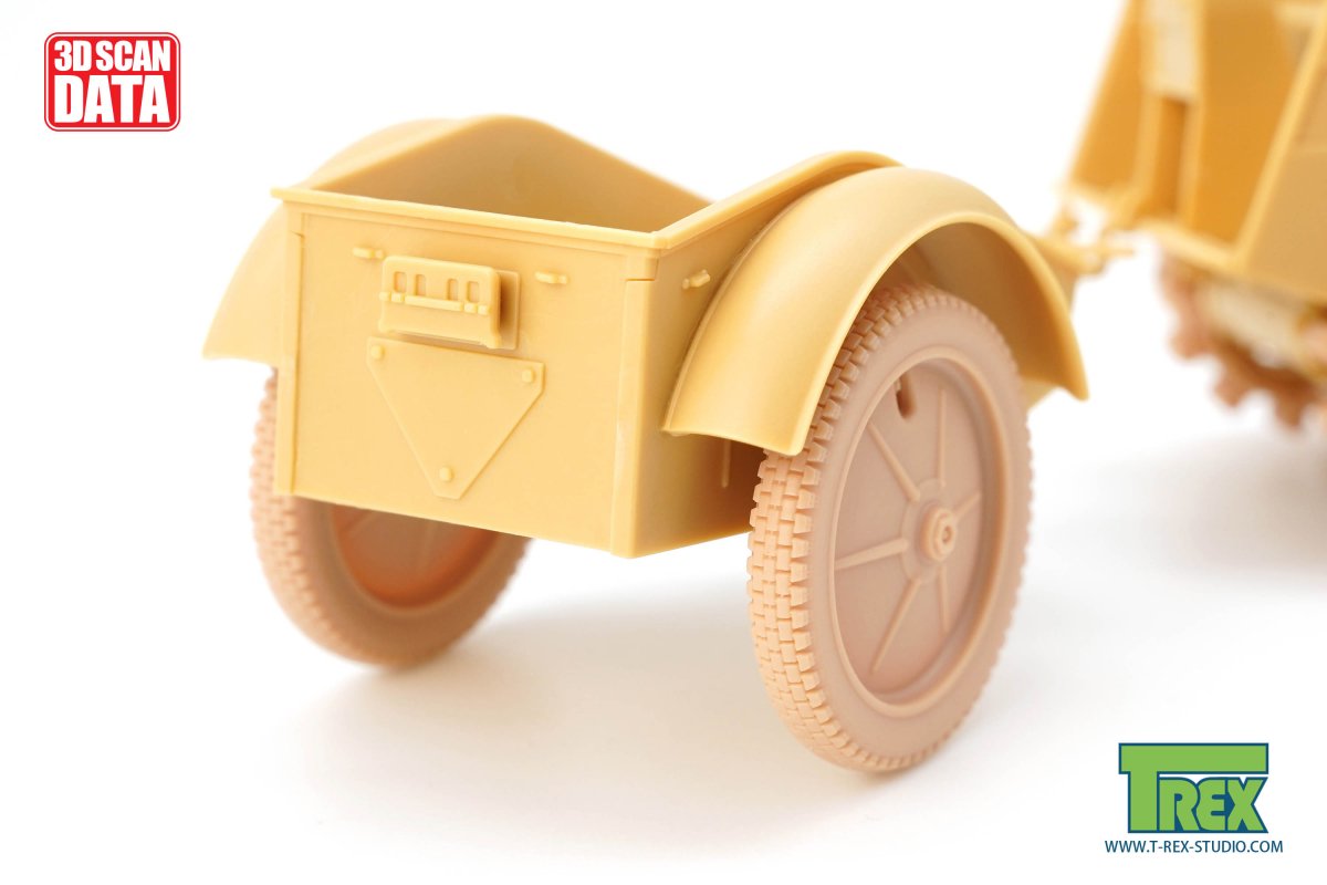 T-Rex Studio TR85060 Kettenkaraftrad Winterkette w/Sprockets, Wheels Type 2 1/35 – imagen 5