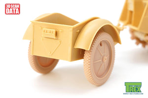 T-Rex Studio TR85060 Kettenkaraftrad Winterkette w/Sprockets, Wheels Type 2 1/35 – imagen 5