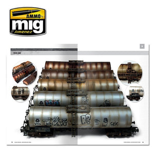 AMMO of Mig Jimenez 6250 MODELLING SCHOOL - RAILWAY MODELING: PAINTING REALISTIC TRAINS – zdjęcie 3