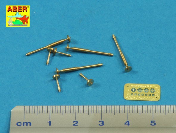 Aber 35L-199 Armament for British WWI Medium Tank Mk.A Whippet 8mm Hotchkiss m.1909 x 4pcs. 1/35 – Bild 3