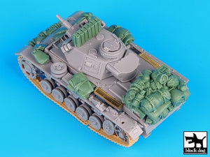 Black Dog T72037 German Pz.Kpw III Ausf.N DAK accessories set for Dragon 1/72 – image 4