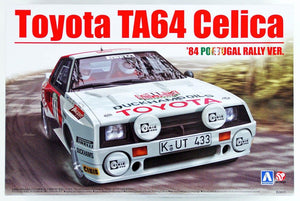 Beemax 24011 Toyota TA64 Celica &amp;#39;84 PORTUGAL RALLY VERSION 1/24