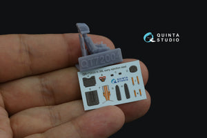 Quinta Studio QR+72035 K-36L (early) ejection seat (for Su-25 aircraft until 2007) (All kits) 1/72 – zdjęcie 2