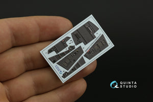 Quinta Studio QD48433 F-15I 3D-Printed coloured Interior on decal paper (Academy) 1/48 – zdjęcie 6